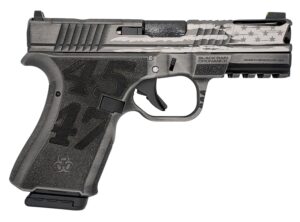 Black Rain Ordnance FRONTLINE+ 9mm pistol with 4 inch barrel in gun metal grey