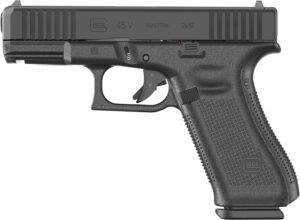 Glock G45 V 9mm pistol 4.02 inch barrel black three 10-round magazines
