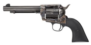 Taylors and Company TC9 1873 9mm 5.50 inch blued single-action revolver side view