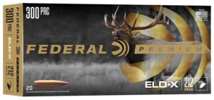 Federal P300PRCELDX1   300PRC 212gr ELD-X 20 Per Box/10 Case