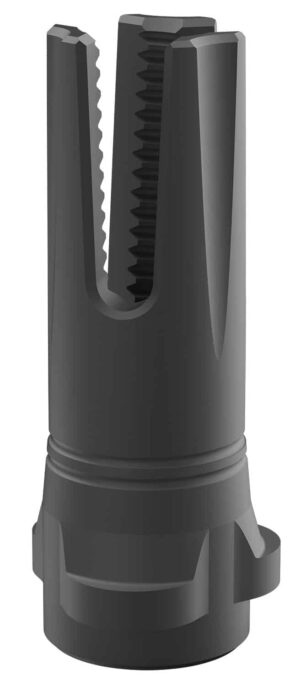Breek Arms Scorch 3-Prong Black Nitride flash hider compatible with Breek-LOK 3QD for .30 caliber