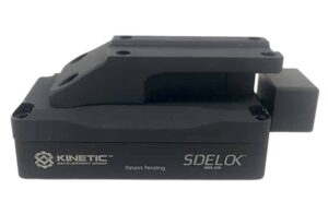 Kinetic Development Group SID5-220 Sidelock Trijicon MRO Mount Black Aluminum Compatible w/ Trijicon MRO/Trijicon MRO Patrol/Burris RT-1X