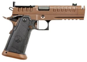 WATCHTOWER APACHE DS 1911 9mm 4.60 inch barrel coyote brown finish Kevlar carbon fiber grips