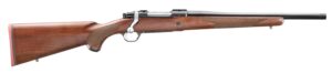 Ruger Hawkeye Hunter .358 Win 16.6in threaded barrel walnut stock