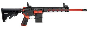Tippmann Arms M4-22 REDL .22 LR 16-inch rifle red and black