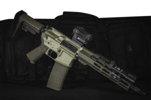 SHARK COAST TACTICAL SCC04021GKNL-P 5.56 10.5in rifle two-tone green