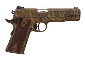 T R Imports TR 1911-45-CM1 45 with Novak sights 7-round WAL/BL CAMO