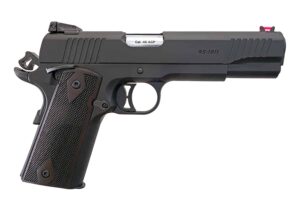 T R Imports TR 1911-45 pistol in black with Novak sights and 7-round magazine