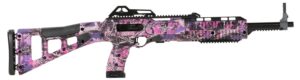 Hi-Point 4095TSPI .40 S&W carbine in pink camo with 17.5 inch barrel