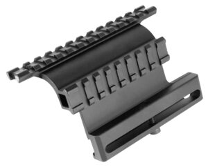 Aim Sports MK007 AK Double Side Rail Mount  Side Mount Black Anodized Aluminum Fits AK-47 1913 Picatinny Rail Mount