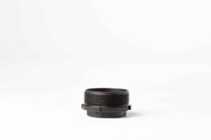 HUXWRX HUB Mini Stiction Lock Adapter 17-4 stainless black 9mm 1/2x28