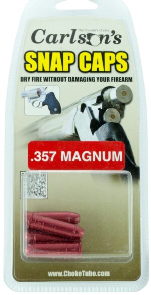 Carlson's Choke Tubes 00059 Snap Cap Pistol 357Mag 6Pack