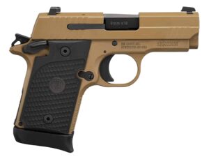 Sig Sauer P938 Emperor Scorpion 9mm 3-inch Flat Dark Earth with black G10 grips