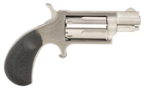 North American Arms 22MSGRCHSS .22 WMR mini-revolver, 1.13 in stainless, black rubber grip
