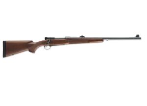 Winchester Model 70 Safari Express .375 H&H 24 inch bolt-action rifle with satin walnut stock
