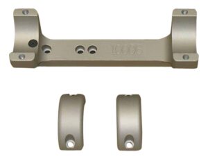 DNZ 10005 Game Reaper Scope Mount/Ring Combo Silver 1" Tube Fits TCA Impact/Triumph/Pro Hunter FX/Pro Hunter/Omega/Encore Rifle, Medium Rings