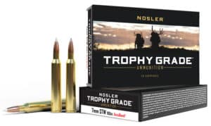 Nosler 60047 Trophy Grade  7mmSTW 160gr Nosler AccuBond 20 Per Box/10 Case