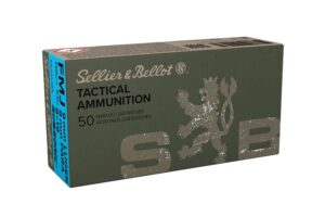 Sellier & Bellot SB9SUBA Handgun  9mmLuger Subsonic 140gr Full Metal Jacket 50 Per Box/20 Case