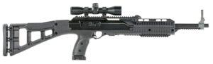 Hi-Point 4095TS .40 S&W carbine with 17.5 inch barrel, black synthetic stock and 4x32 scope