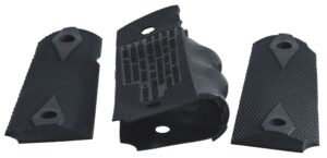 Pearce Grips PMG1911 black rubber modular grip system for 1911 Government with palm swell