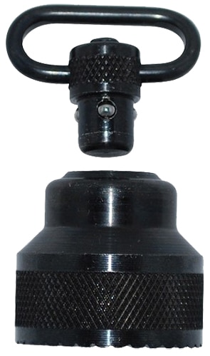 GrovTec US Inc GTSW298 Mag Cap  Set Shotgun 1" Push Button Black Oxide Moss 590/835 12 Gauge Steel
