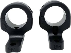 DNZ 701M2 Game Reaper 2 Scope Mount/Ring Combo Matte Black 1" Howa