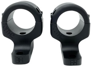 DNZ 701H2 Game Reaper 2 Scope Mount/Ring Combo Matte Black 1" Howa