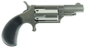 North American Arms Mini-Revolver .22 WMR 1.63 inch stainless with black rubber grip