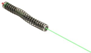 LaserMax LMS1151G green guide rod laser for Glock 20/21 Gen1-3 in black