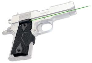 Crimson Trace Lasergrips 0141101 LG-404G green laser for 1911 compact