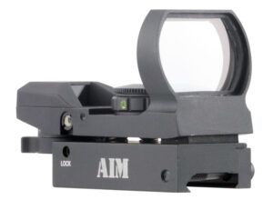 Aim Sports RT4WF1 Reflex Sight Warfare Edition 1x 24x34mm Matte Black red/green reticle