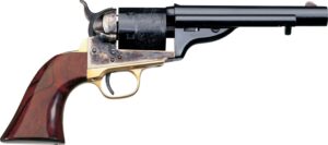 Taylors & Company 1851 Open-Top .45 Colt revolver, 5.50 inch blued barrel, case-hardened frame