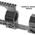 Audere Adversus 34mm high black scope mount