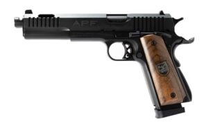 Arsenal Dueller Prismatic double-barrel .45 ACP pistol black with wood grips