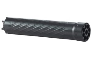 ANECHOIC ANECHOX 22 suppressor in black Cerakote with 1/2x28 thread