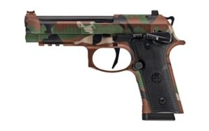 Beretta 92XI 9mm BDU camo 4.7 inch pistol right-side view