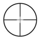 BSA Sweet .22 AO Compact 2-7x32 rifle scope in matte black with 30/30 reticle and dovetail rings