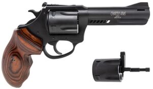 Charter Arms Double Dog 13942 revolver, 4.2 in ported barrel, walnut grips, 5-round