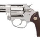 Charter Arms Undercover 73829 .38 Special 2-inch hi-polish stainless revolver with wood grips
