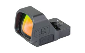 C&H Precision Comp Max 2 MOA red dot optic with 28mm large window in black