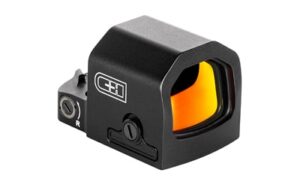 C&H Precision EDC Enclosed red multi-reticle optic 2.5 MOA black 21mm