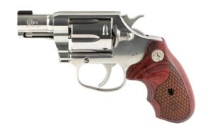 Colt Cobra TALO edition .38 Special 2-inch brushed stainless revolver with walnut grips
