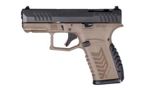 Derya DY9Z 9mm pistol Barrett Brown with black slide 3.5-inch barrel