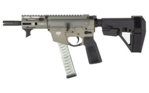 Freedom Ordnance FX9 Elite 9mm pistol 4-inch barrel SBA5 brace Flat Dark Earth