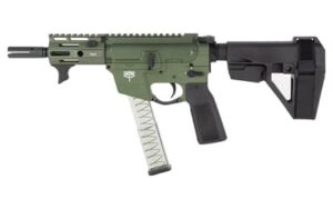 Freedom Ordnance FX9 Elite FX9P4E-ODG 9mm pistol OD green slide black frame