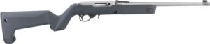 Ruger 10/22 Takedown .22 LR 16.4" Satin Stainless with Magpul X-22 Backpacker Stealth Gray stock