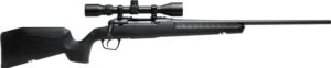 Savage Axis XP 22in bolt-action rifle with 3-9x40 scope, black synthetic stock