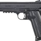 EAA Girsan MC1911S Influencer .45 ACP 5-inch blued barrel pistol with black slide, frame and polymer grips