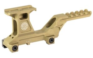 GBRS Group Hydra V2 dual optic mount in Flat Dark Earth for Aimpoint Micro-T2
