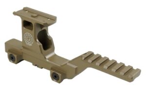 GBRS HYDRA V2 dual optic mount in Flat Dark Earth for Aimpoint Duty RDS